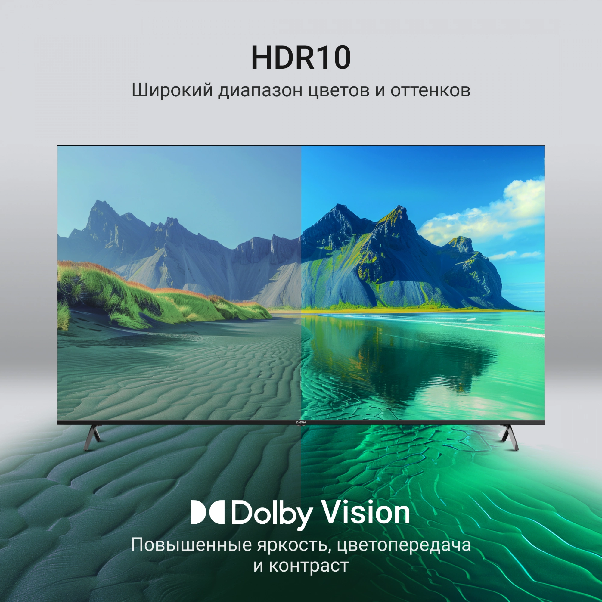 Телевизор Digma DM-LED75UQB31, фото 5