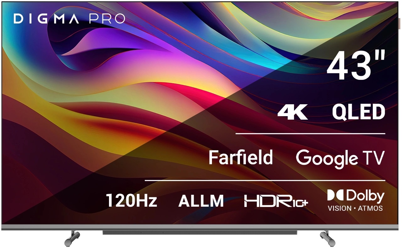 Телевизор Digma Pro 43L