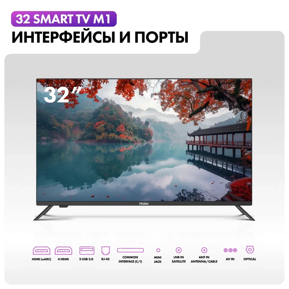 Телевизор Haier 32 Smart TV M1, фото 5