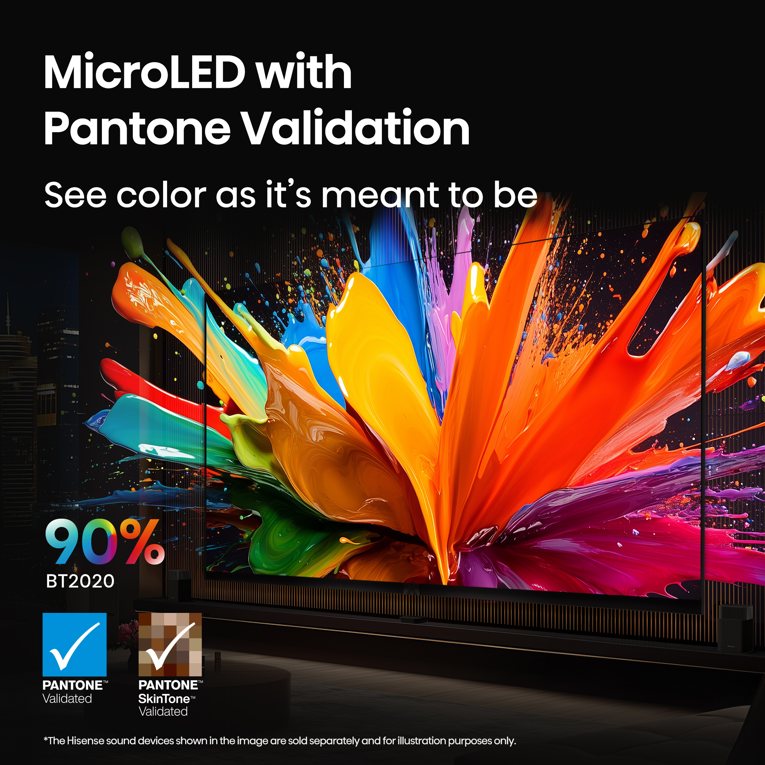Телевизор Hisense 136" Class MicroLED Display (136MX), фото 3