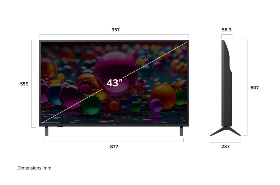 Телевизор LG 43UA75009LA, фото 5
