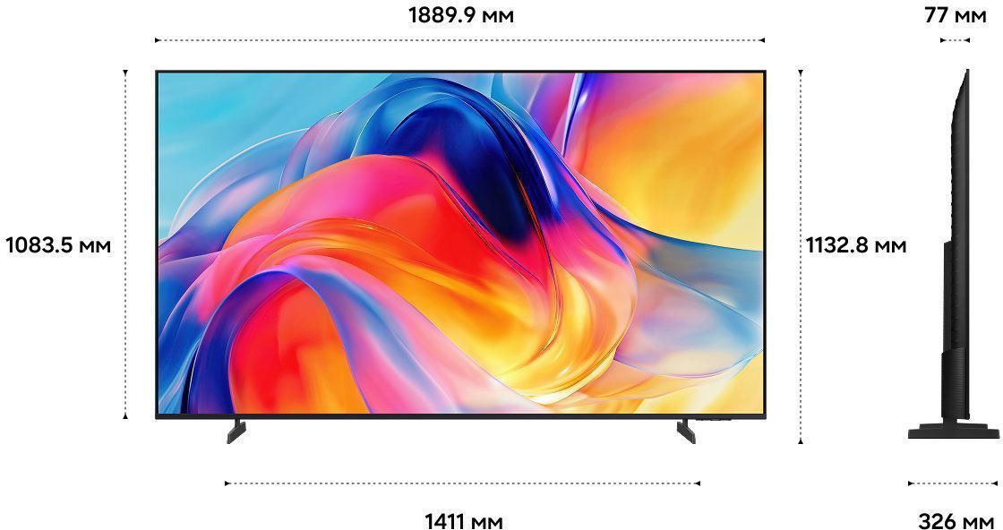 Телевизор Samsung UE85M70HAUXPY, превью предыдущего фото
