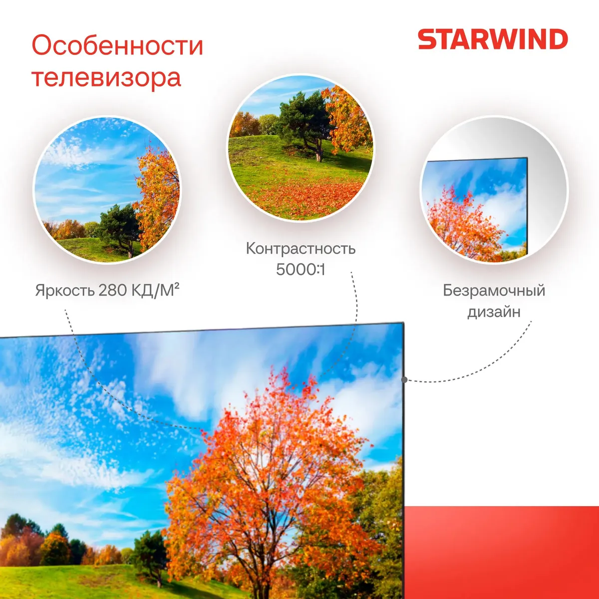 Телевизор Starwind SW-LED58UG401, фото 6