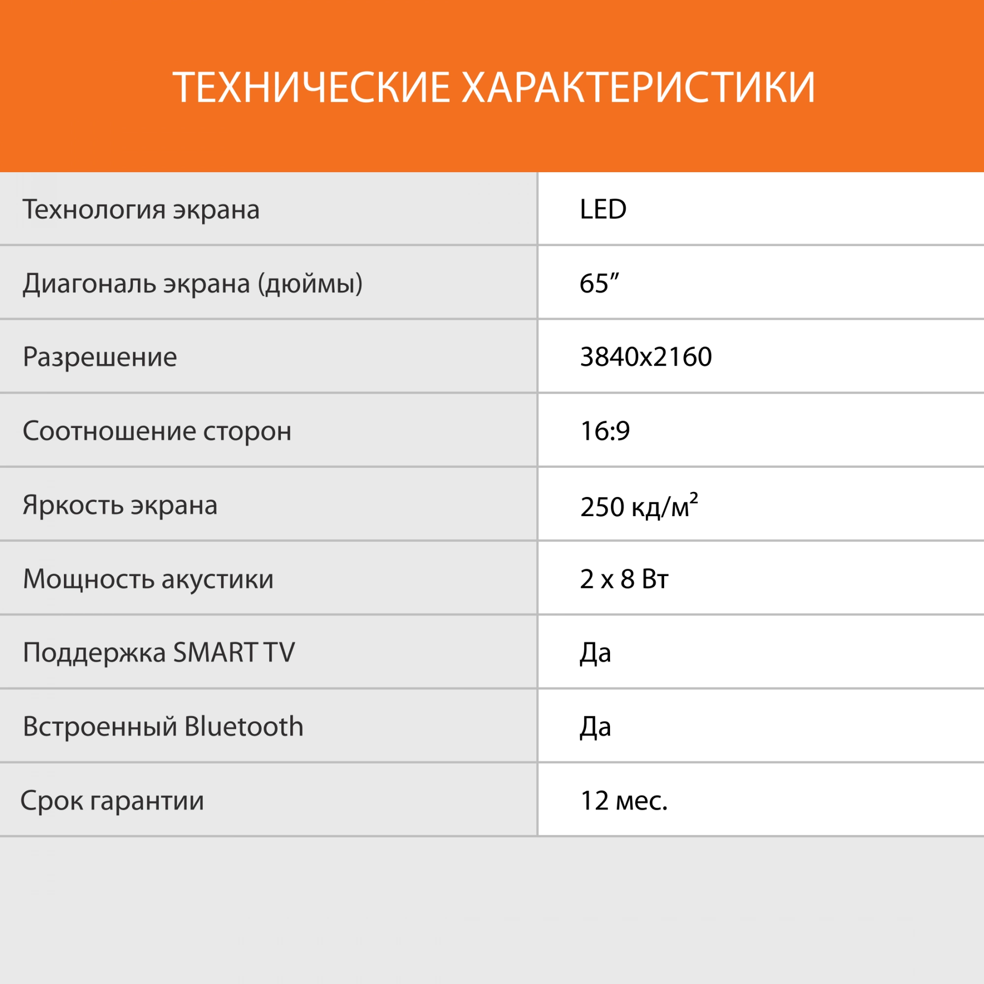 Телевизор SUNWIND SUN-LED65XU401, фото 8