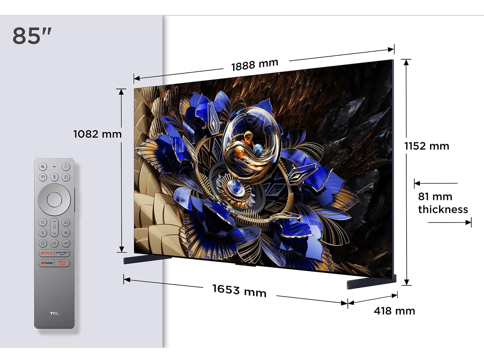 Телевизор TCL 85X11K, фото 10