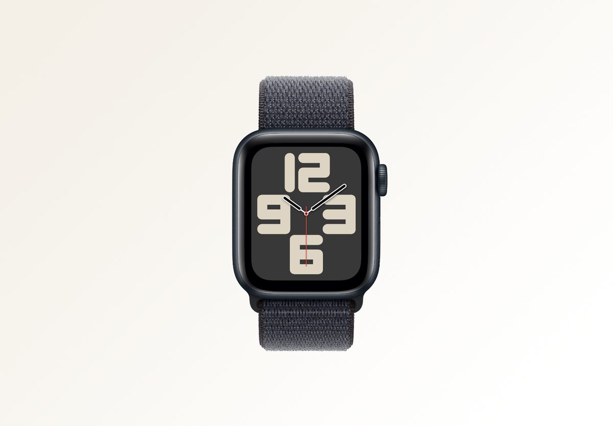Умные часы Apple Watch SE 2 (2024) 44mm Midnight Aluminium, Sport Loop Ink, фото 3
