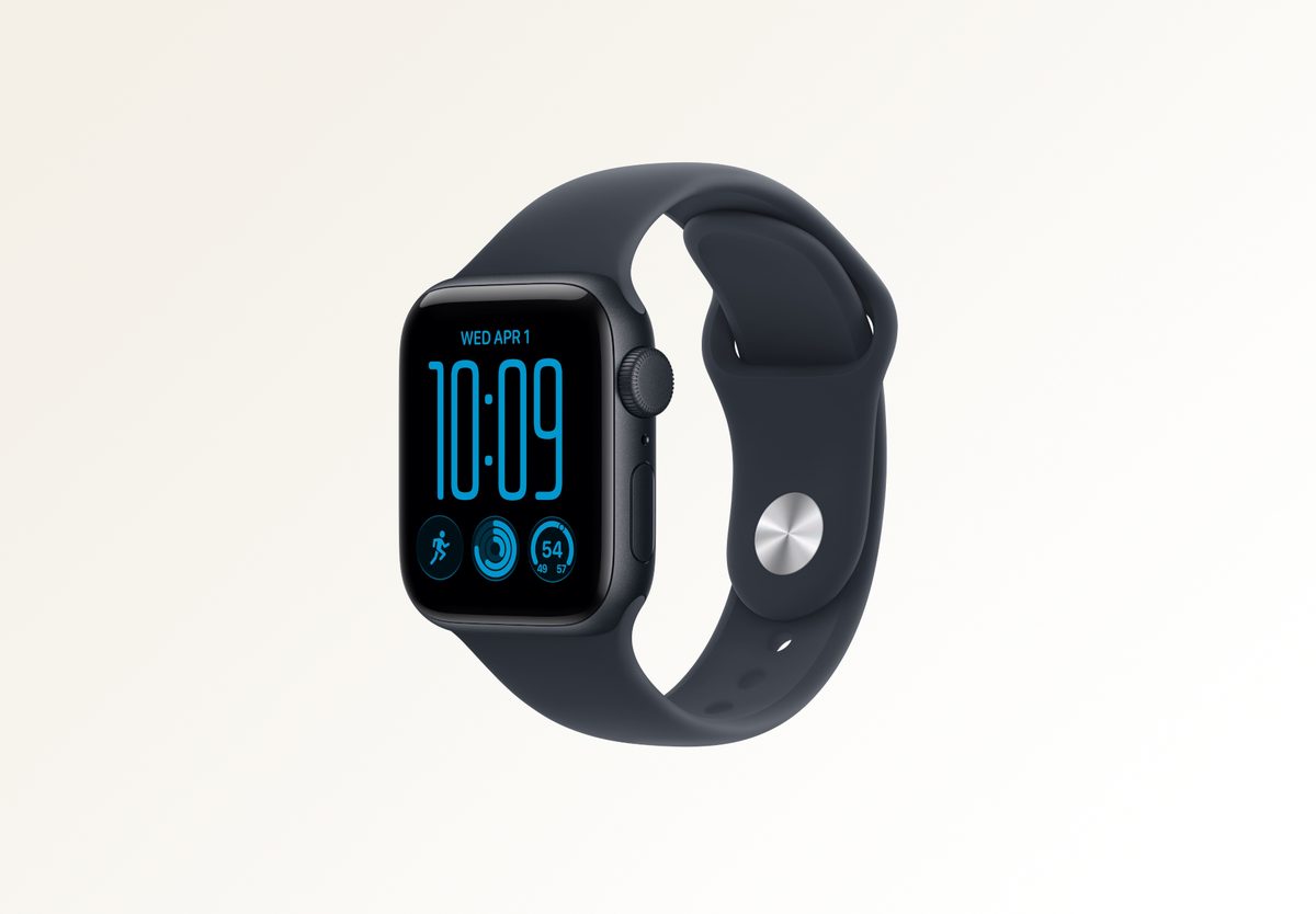 Умные часы Apple Watch SE 3 (2026) 40mm Midnight Aluminium, Sport Band Navy Blue, M/L, превью следующего фото