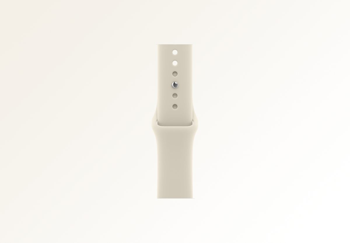 Умные часы Apple Watch SE 3 (2026) 40mm Starlight Aluminium, Sport Band Sand, M/L, превью предыдущего фото