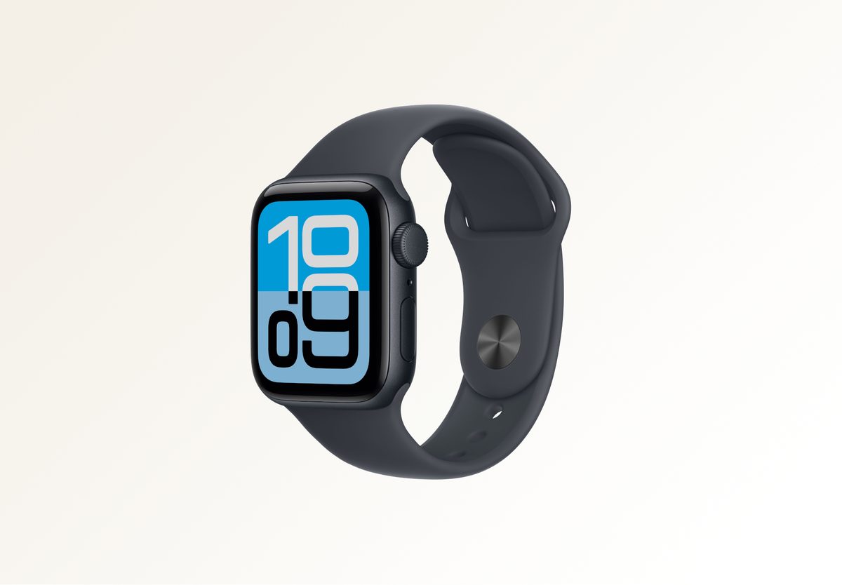 Умные часы Apple Watch SE 3 40mm Midnight Aluminium, Sport Band Midnight, M/L, превью следующего фото