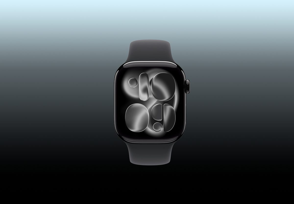 Умные часы Apple Watch Series 11 42mm Jet Black Aluminium, Sport Band Black, M/L, фото 3