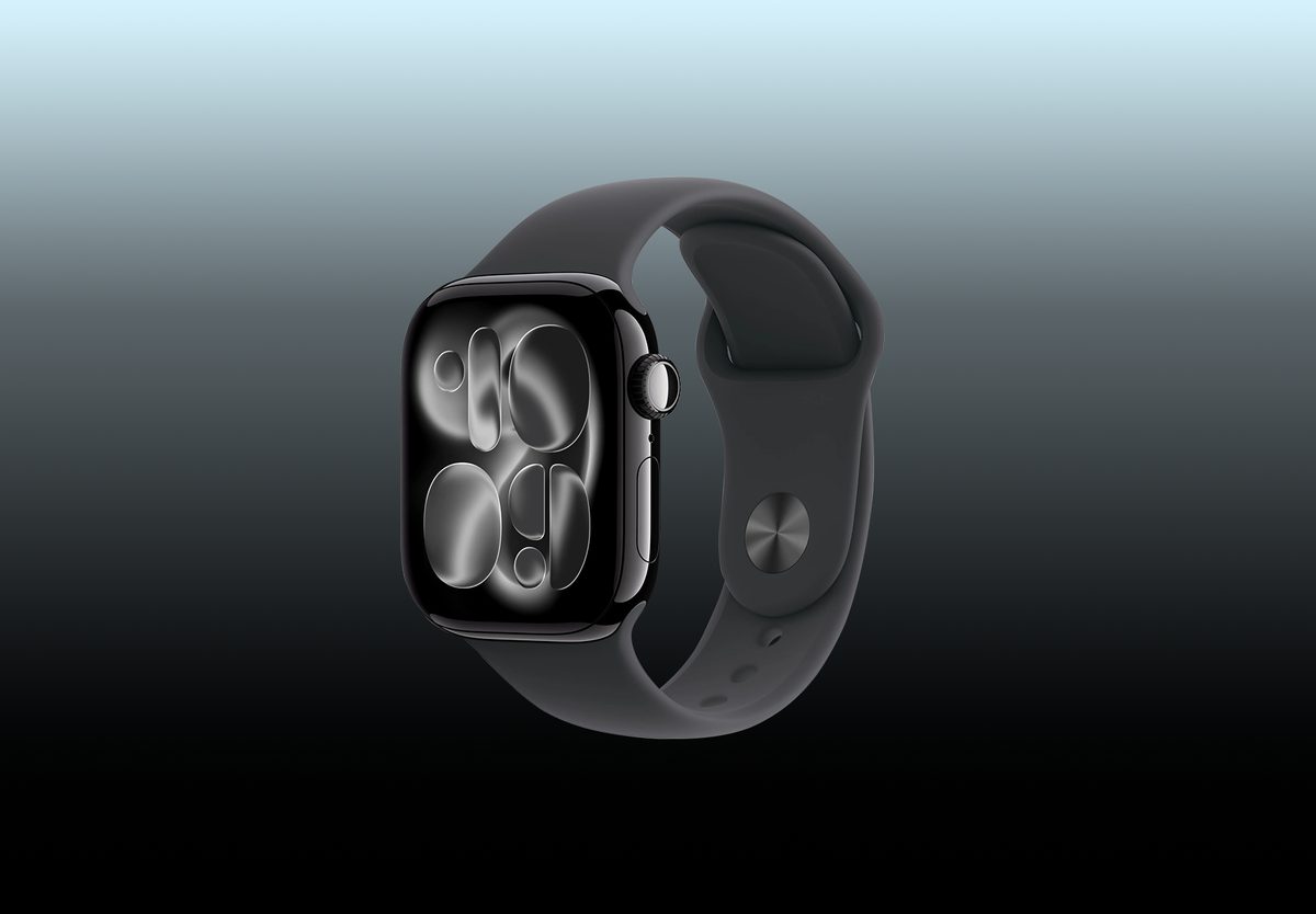 Умные часы Apple Watch Series 11 42mm Jet Black Aluminium, Sport Band Black, S/M, превью следующего фото