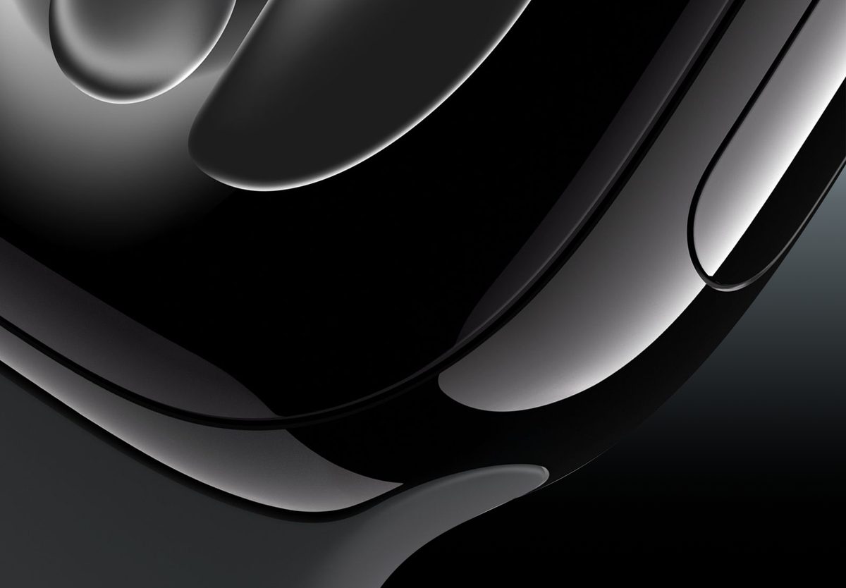 Умные часы Apple Watch Series 11 42mm Jet Black Aluminium, Sport Band Black, S/M, превью предыдущего фото