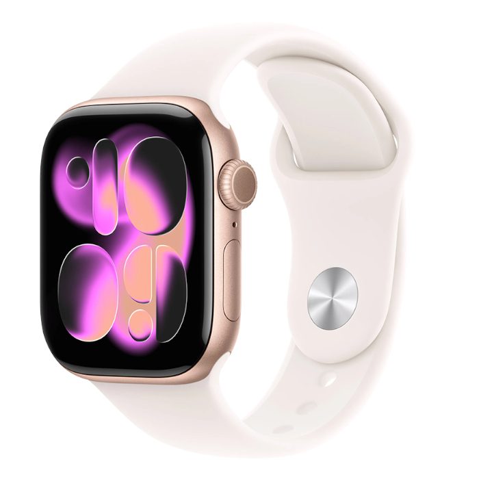 Умные часы Apple Watch Series 11 42mm Rose Gold Aluminium, Sport Band Light Blush, S/M