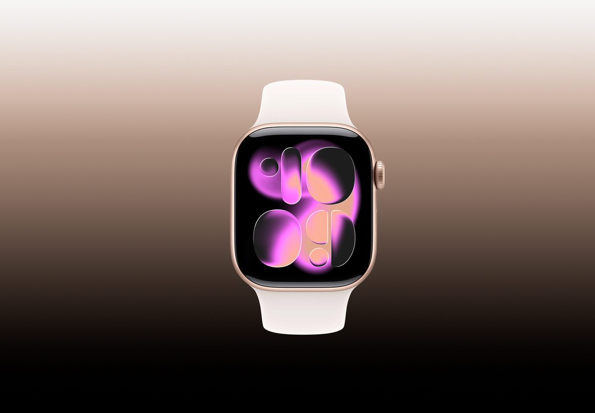 Умные часы Apple Watch Series 11 42mm Rose Gold Aluminium, Sport Band Light Blush, S/M, фото 3