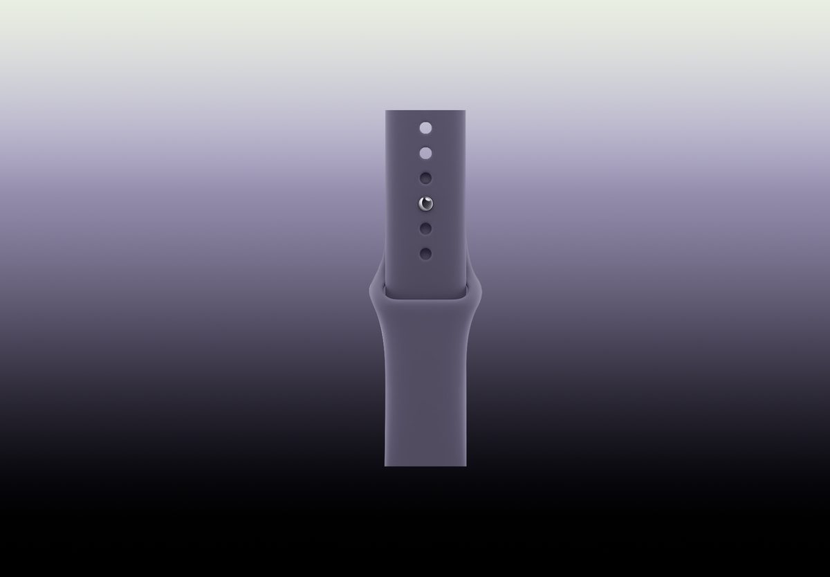 Умные часы Apple Watch Series 11 42mm Silver Aluminium, Sport Band Purple Fog, S/M, фото 4