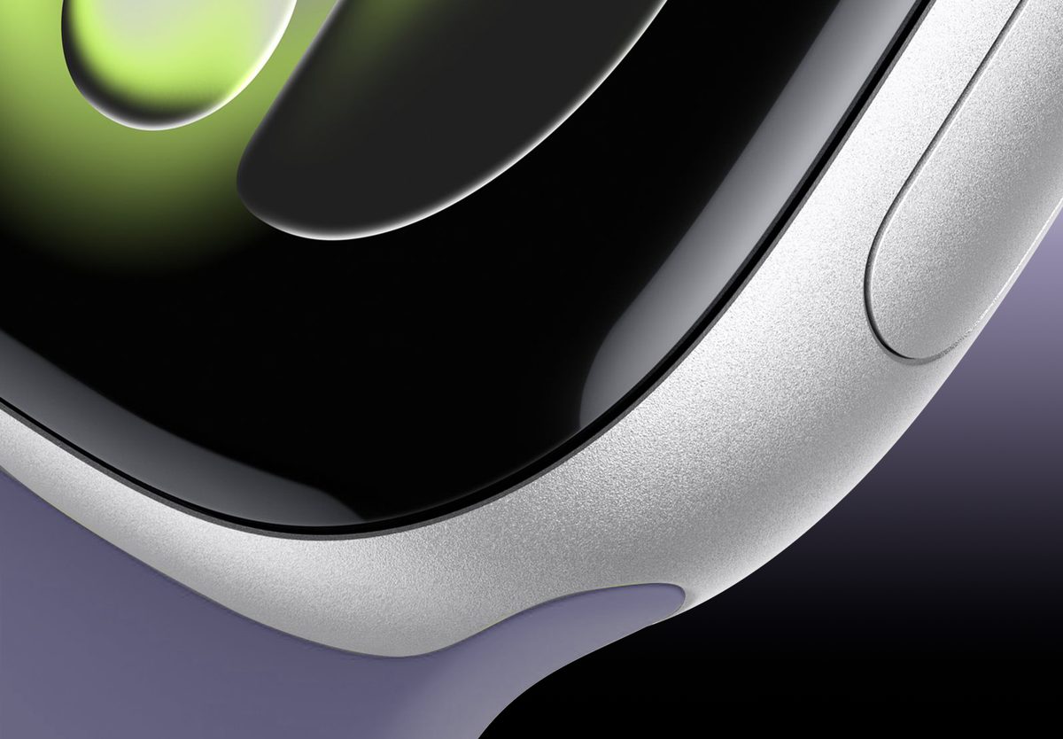 Умные часы Apple Watch Series 11 42mm Silver Aluminium, Sport Band Purple Fog, S/M, превью предыдущего фото