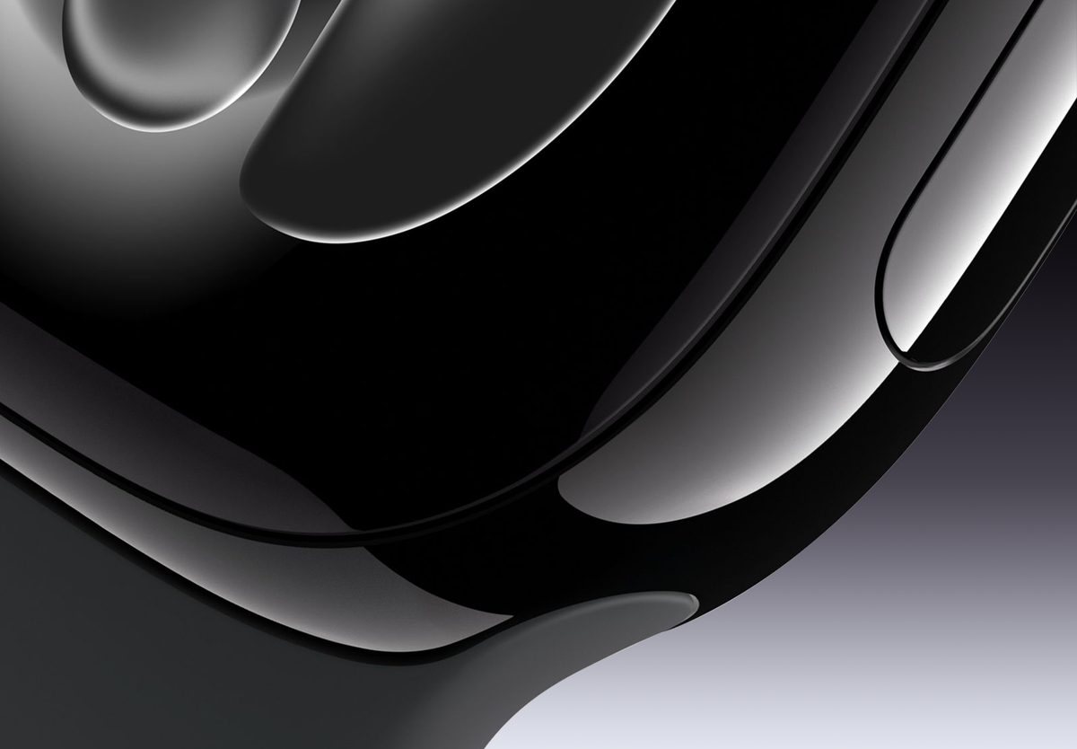 Умные часы Apple Watch Series 11 46mm Jet Black Aluminium, Sport Band Black, M/L, превью предыдущего фото