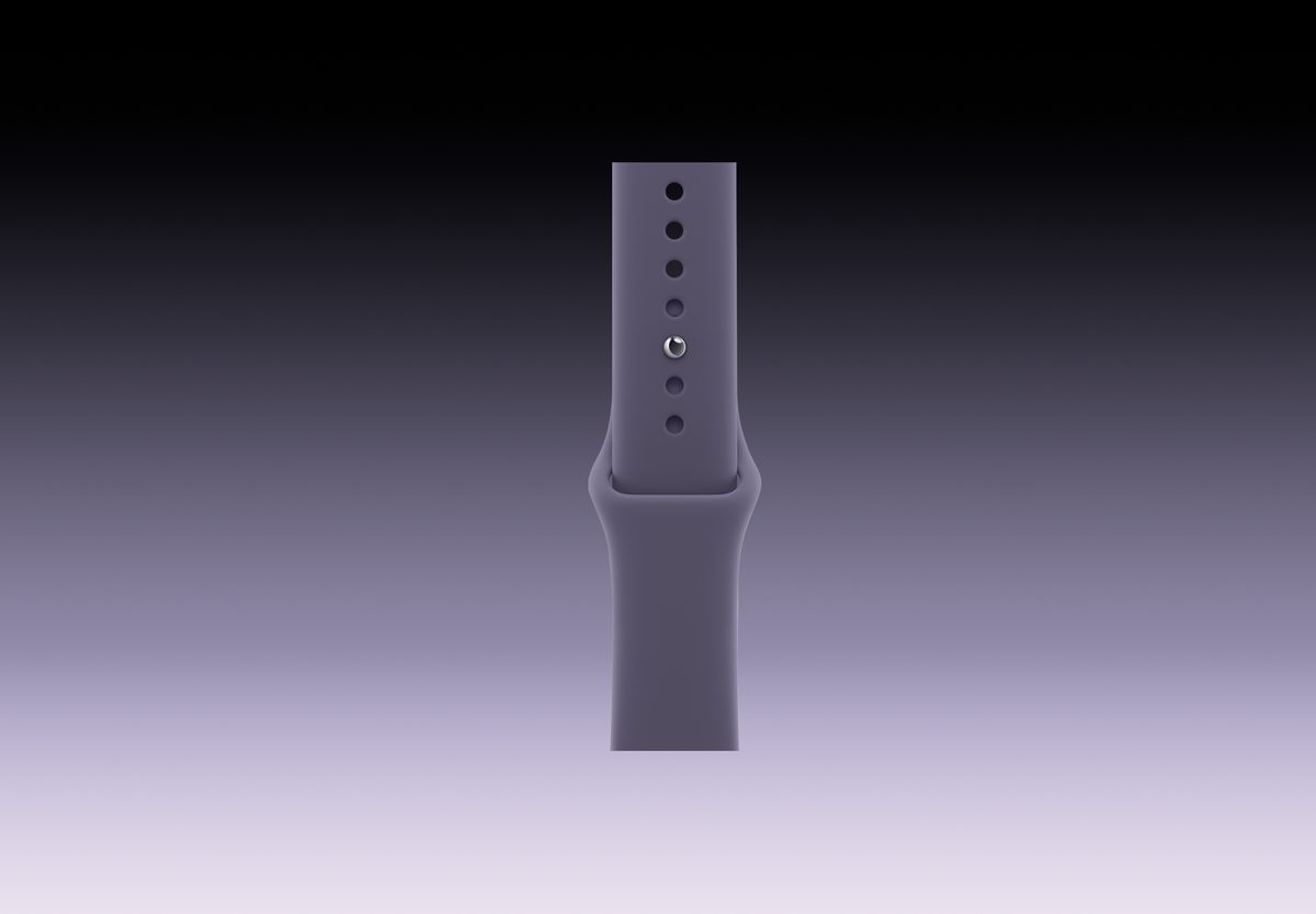 Умные часы Apple Watch Series 11 46mm Silver Aluminium, Sport Band Purple Fog, S/M, фото 4
