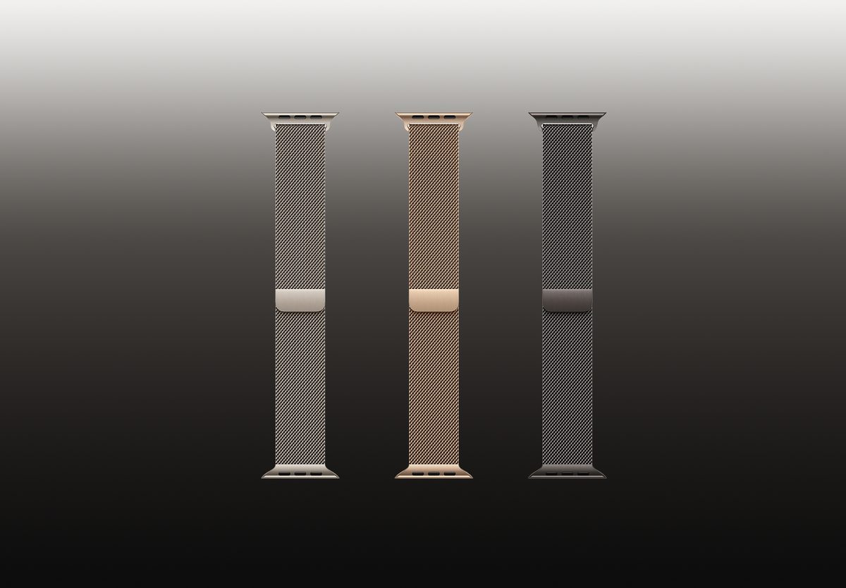 Умные часы Apple Watch Series 11 46mm Slate Titanium, Milanese Loop Slate, S/M, превью предыдущего фото