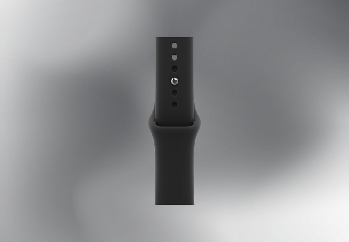 Умные часы Apple Watch Series 12 42mm Black Aluminium, Sport Band Black, S/M, фото 4