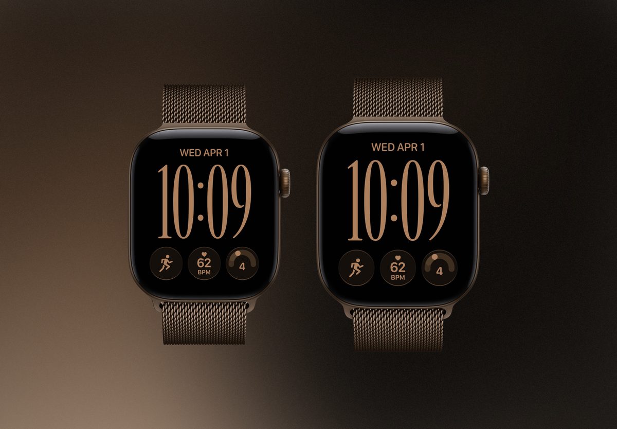 Умные часы Apple Watch Series 12 42mm Dark Bronze, Milanese Loop Dark Bronze, фото 6
