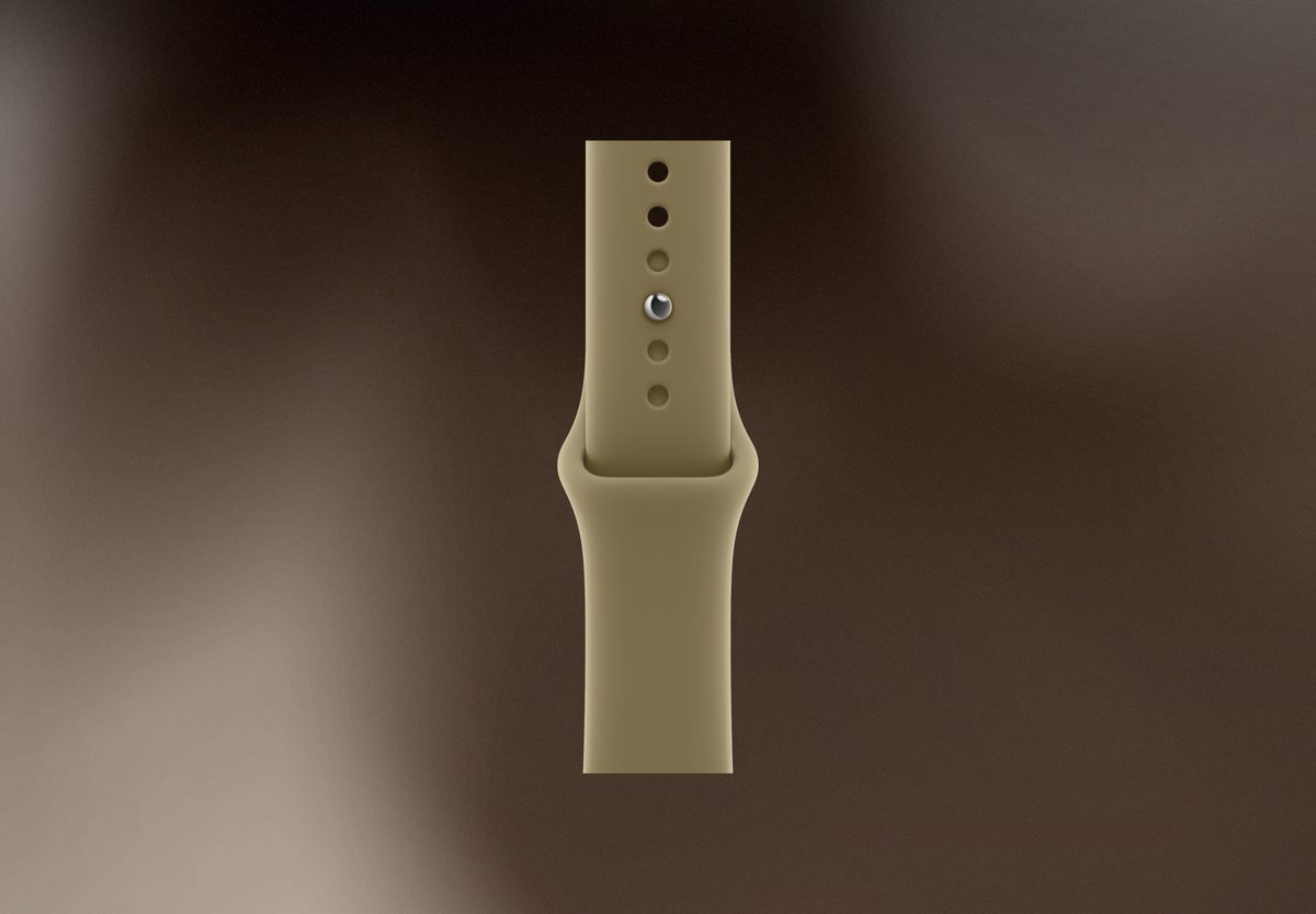 Умные часы Apple Watch Series 12 42mm Dark Bronze, Sport Band Olive, S/M, фото 4