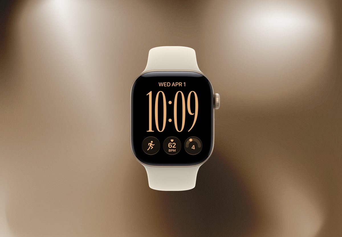 Умные часы Apple Watch Series 12 42mm Light Gold, Sport Band Sand, S/M, фото 3