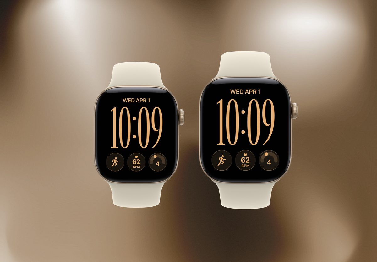 Умные часы Apple Watch Series 12 42mm Light Gold, Sport Band Sand, S/M, фото 5