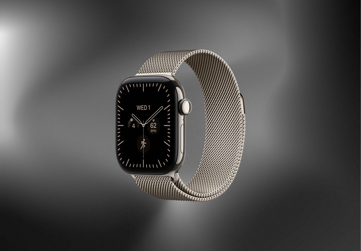 Умные часы Apple Watch Series 12 42mm Natural Titanium, Milanese Loop Natural, превью следующего фото