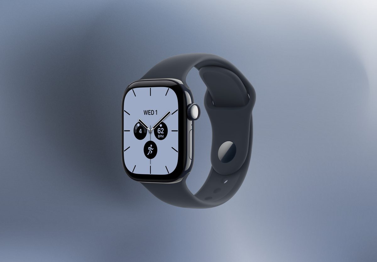 Умные часы Apple Watch Series 12 42mm Night Blue, Sport Band Navy Blue, S/M, превью следующего фото