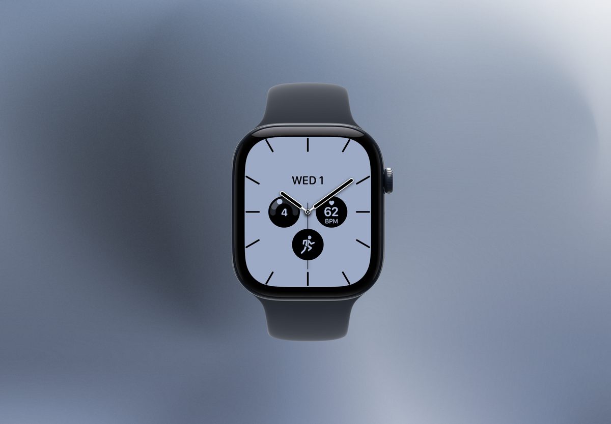 Умные часы Apple Watch Series 12 42mm Night Blue, Sport Band Navy Blue, S/M, фото 3