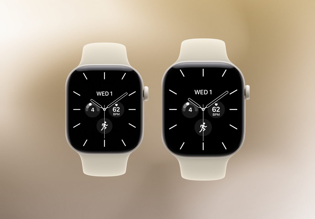 Умные часы Apple Watch Series 12 42mm Pearl White, Sport Band Sand, S/M, фото 5