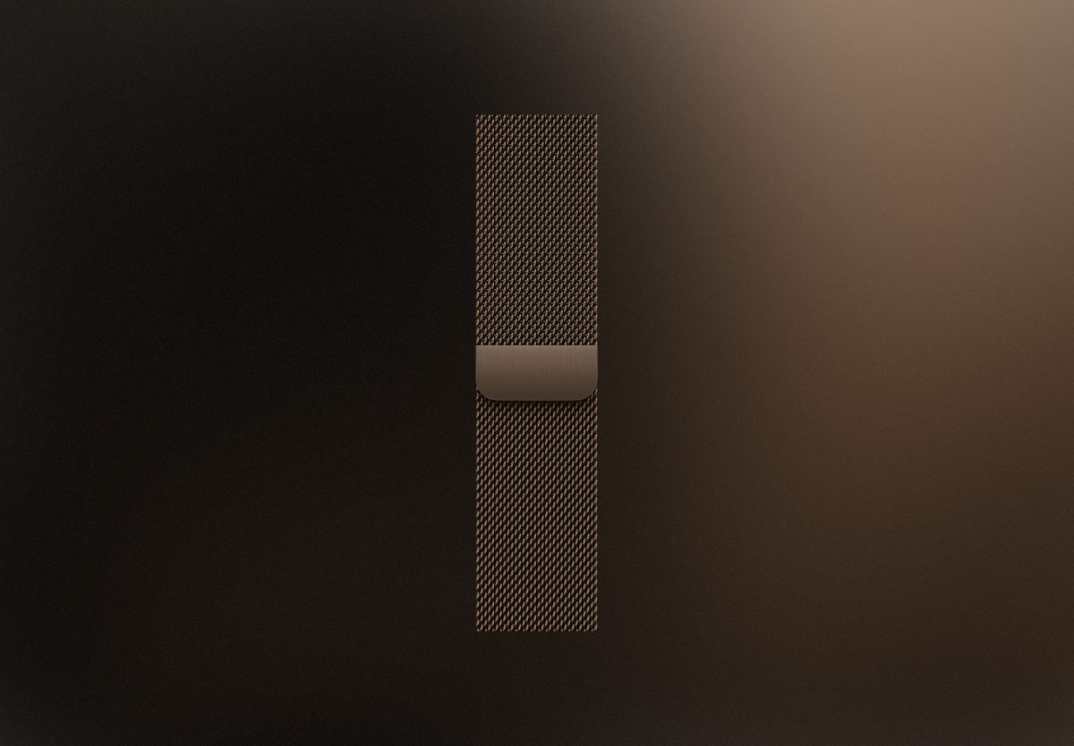 Умные часы Apple Watch Series 12 46mm Dark Bronze, Milanese Loop Dark Bronze, S/M, фото 4