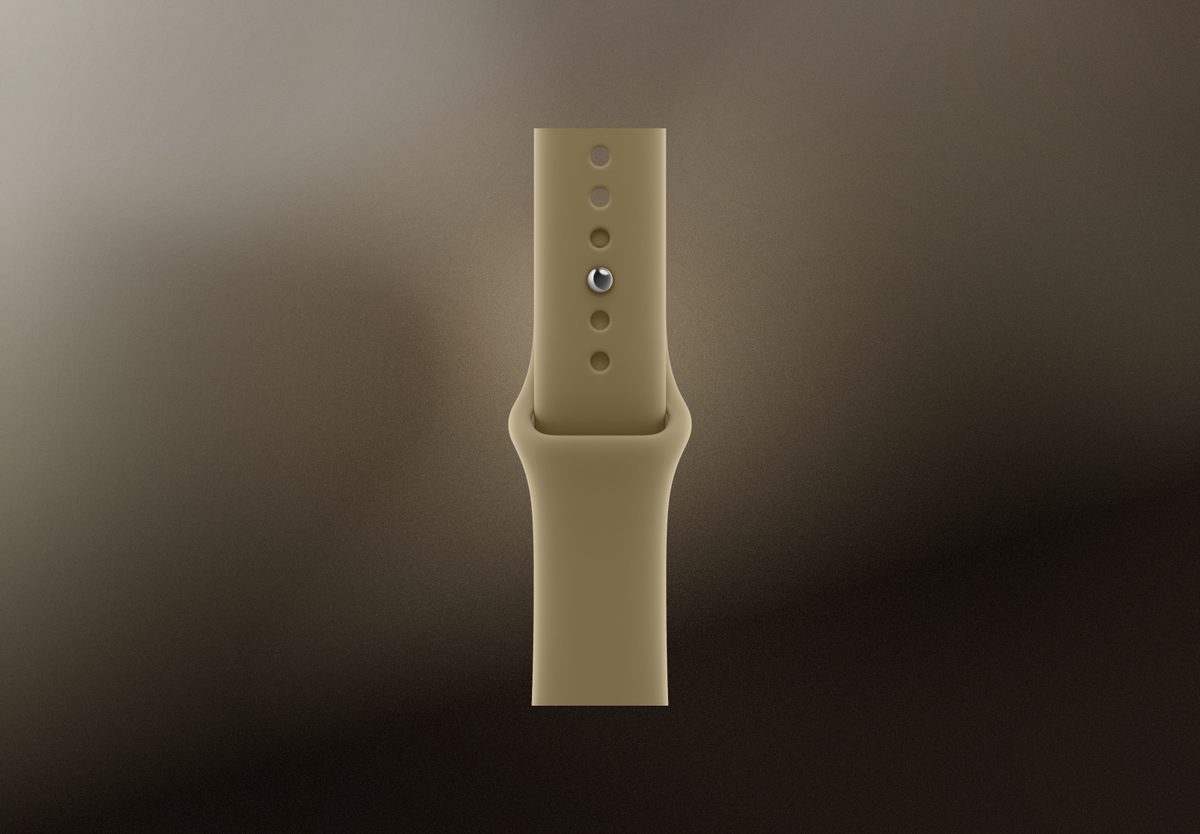 Умные часы Apple Watch Series 12 46mm Dark Bronze, Sport Band Olive, S/M, фото 4