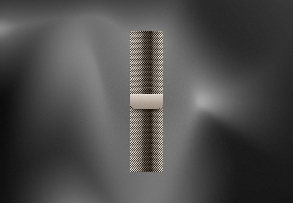 Умные часы Apple Watch Series 12 46mm Natural Titanium, Milanese Loop Natural, M/L, фото 4