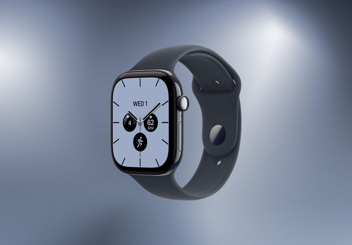 Умные часы Apple Watch Series 12 46mm Night Blue, Sport Band Navy Blue, S/M, превью следующего фото