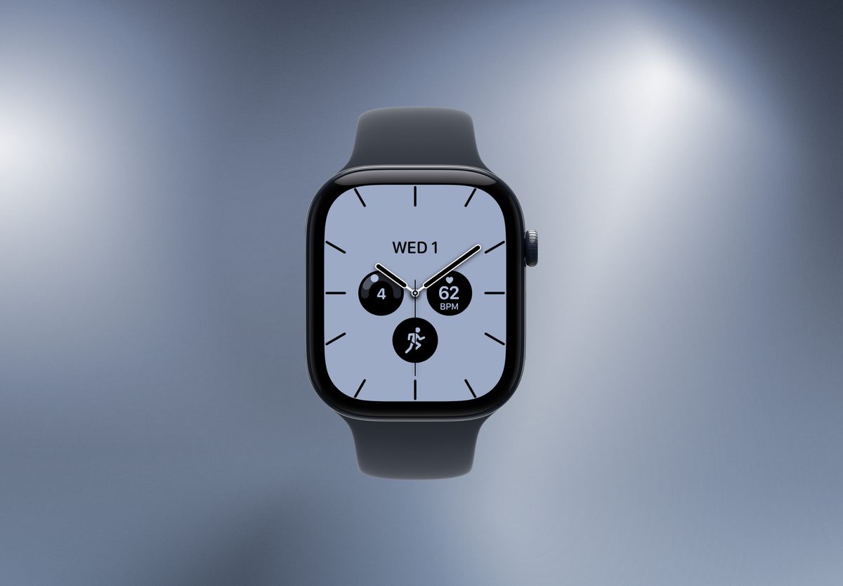 Умные часы Apple Watch Series 12 46mm Night Blue, Sport Band Navy Blue, S/M, фото 3