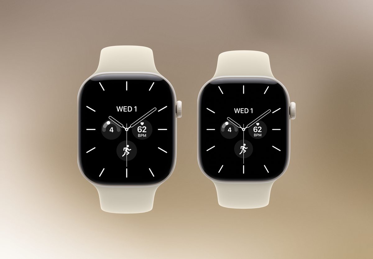 Умные часы Apple Watch Series 12 46mm Pearl White, Sport Band Sand, M/L, фото 5