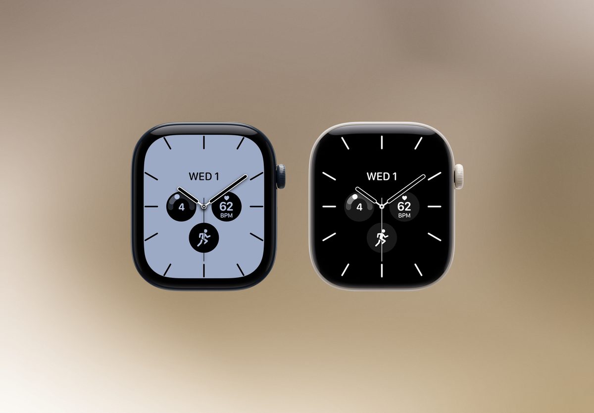 Умные часы Apple Watch Series 12 46mm Pearl White, Sport Band Sand, S/M, превью предыдущего фото