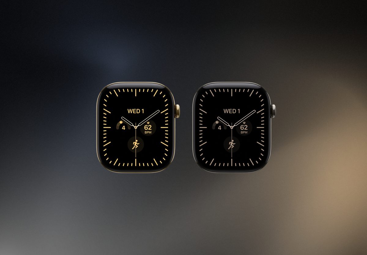 Умные часы Apple Watch Series 12 46mm Radiant Gold Titanium, Milanese Loop Gold, M/L, превью предыдущего фото