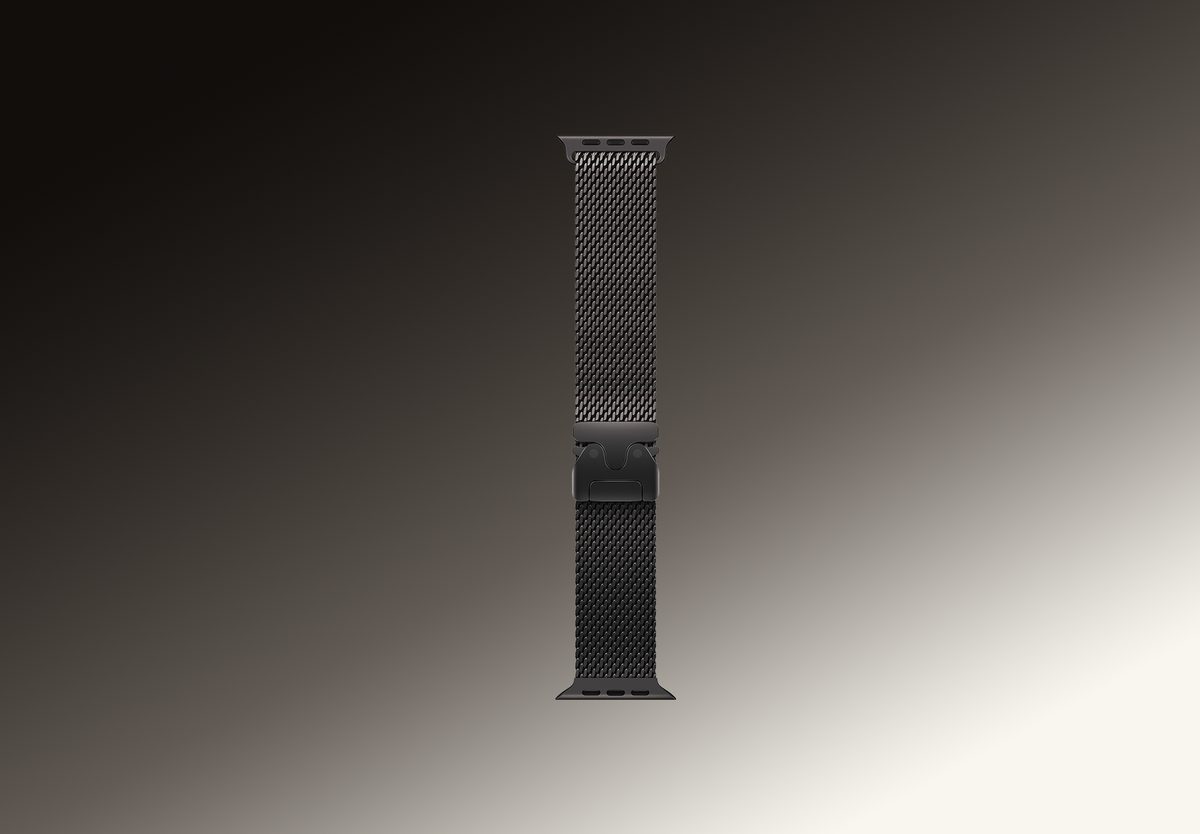 Умные часы Apple Watch Ultra 3 GPS 49mm Black Titanium, Milanese Loop, S, фото 4