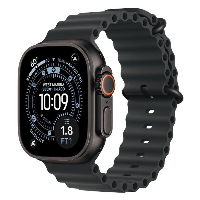 Умные часы Apple Watch Ultra 3 GPS 49mm Black Titanium, Ocean Black
