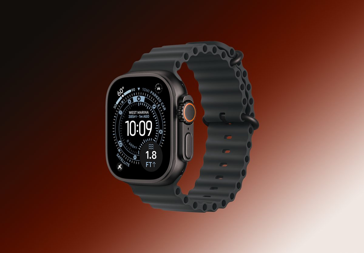 Умные часы Apple Watch Ultra 3 GPS 49mm Black Titanium, Ocean Black, превью следующего фото