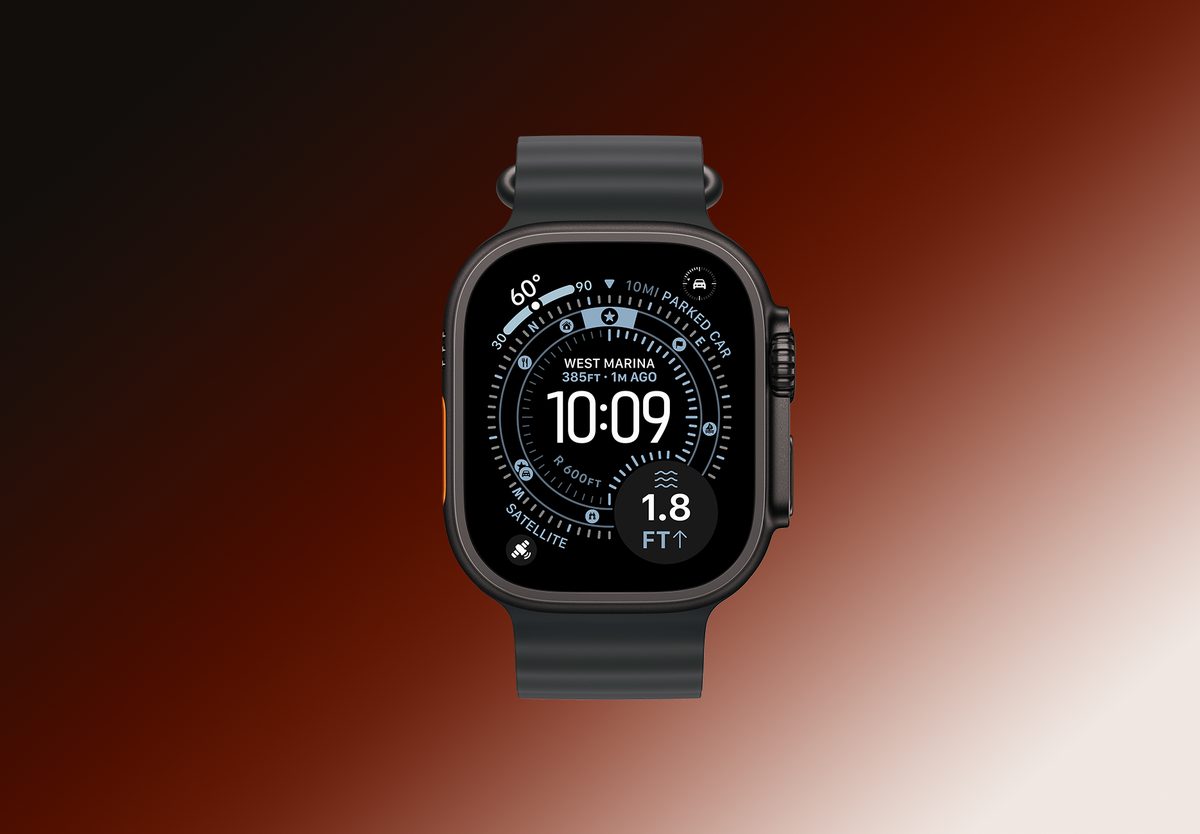 Умные часы Apple Watch Ultra 3 GPS 49mm Black Titanium, Ocean Black, фото 3