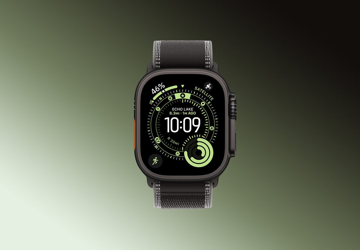 Умные часы Apple Watch Ultra 3 GPS 49mm Black Titanium, Trail Black/Charcoal, S/M, фото 3
