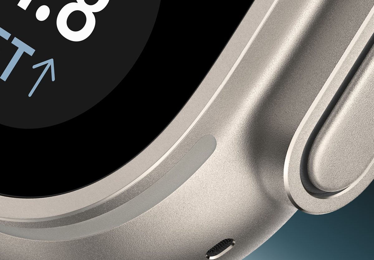 Умные часы Apple Watch Ultra 3 GPS 49mm Natural Titanium, Alpine Light Blue, M, превью предыдущего фото