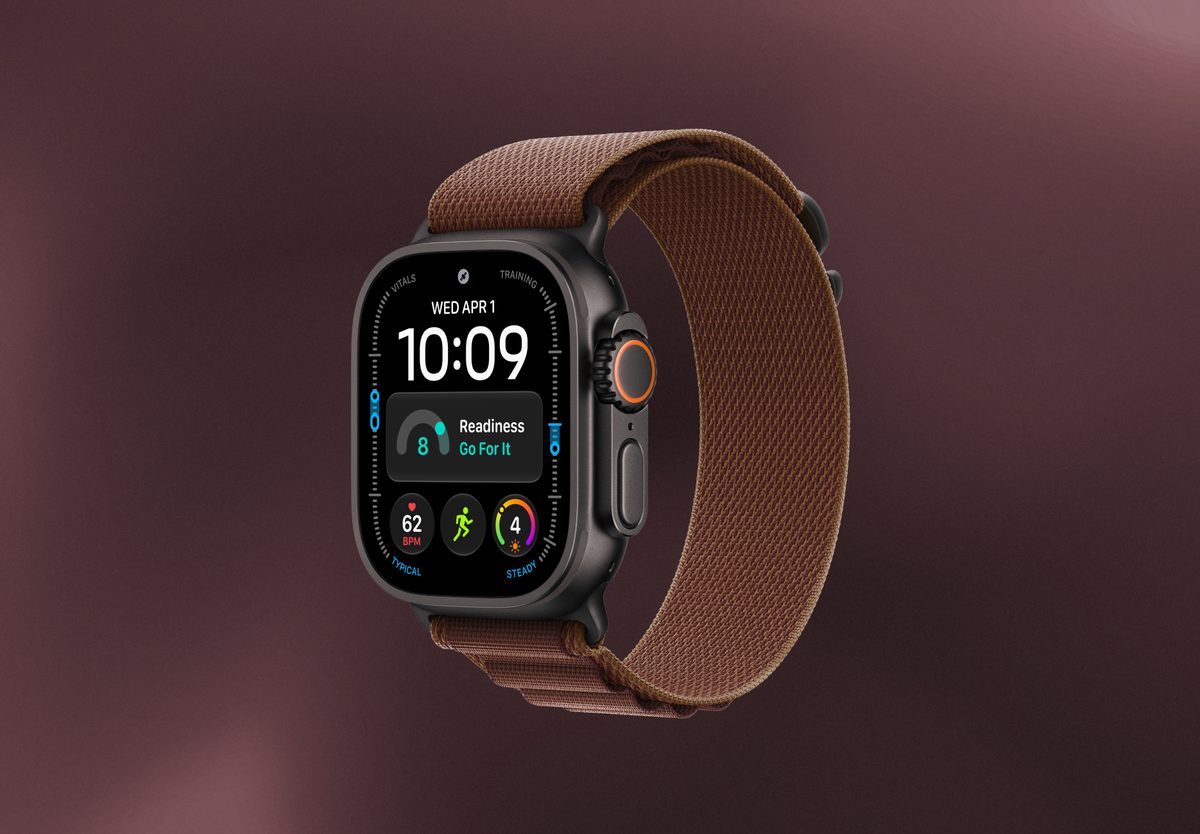 Умные часы Apple Watch Ultra 4 GPS 49mm Black Titanium, Alpine Burgundy, M, превью следующего фото