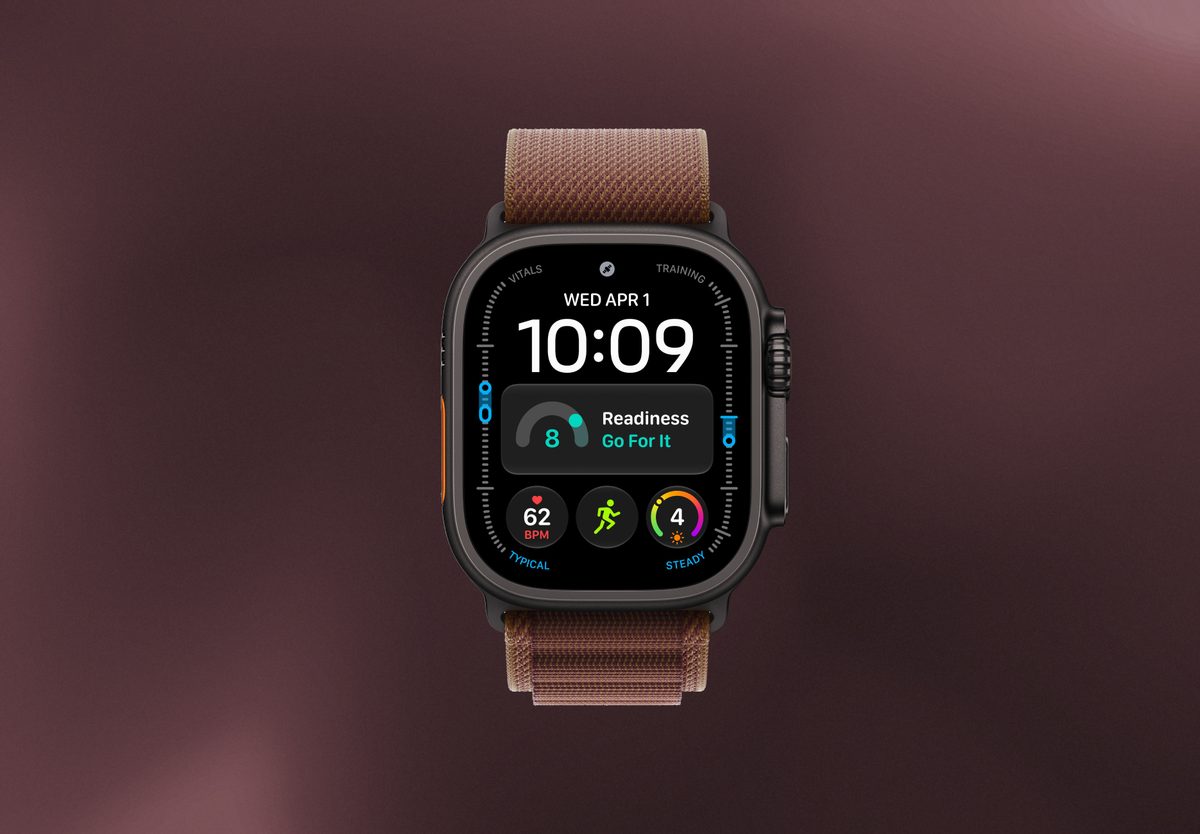 Умные часы Apple Watch Ultra 4 GPS 49mm Black Titanium, Alpine Burgundy, S, фото 3