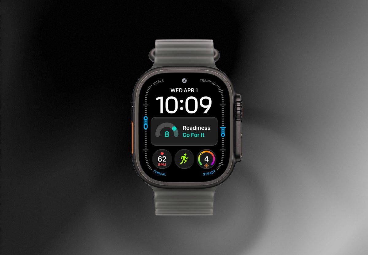 Умные часы Apple Watch Ultra 4 GPS 49mm Black Titanium, Ocean Translucent Black, фото 3