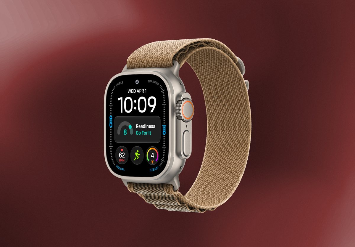 Умные часы Apple Watch Ultra 4 GPS 49mm Natural Titanium, Alpine Desert, M, превью следующего фото